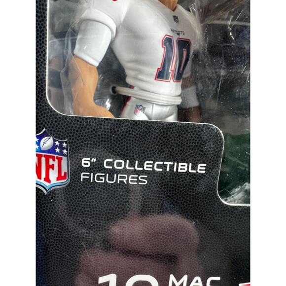 NFL Mac Jones Figure #10 Game Changers Limited Edition 6" Excite 2023 NEW Sealed - Picture 15 of 16